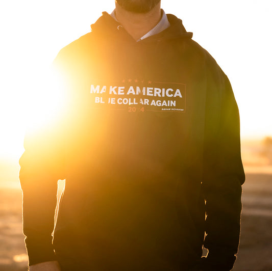 MAKE AMERICA BLUE COLLAR AGAIN HOODIE 2.0