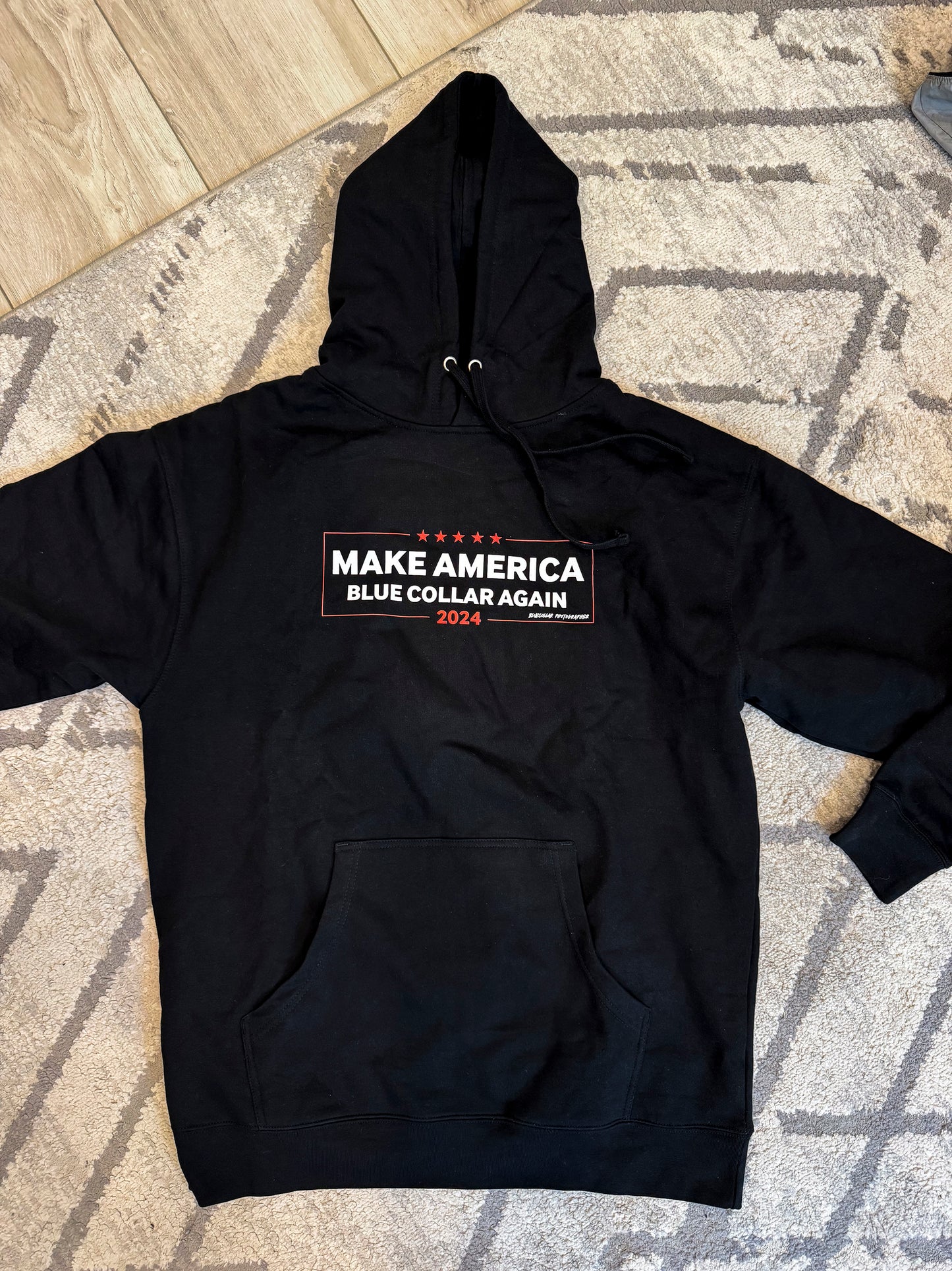 MAKE AMERICA BLUE COLLAR AGAIN HOODIE